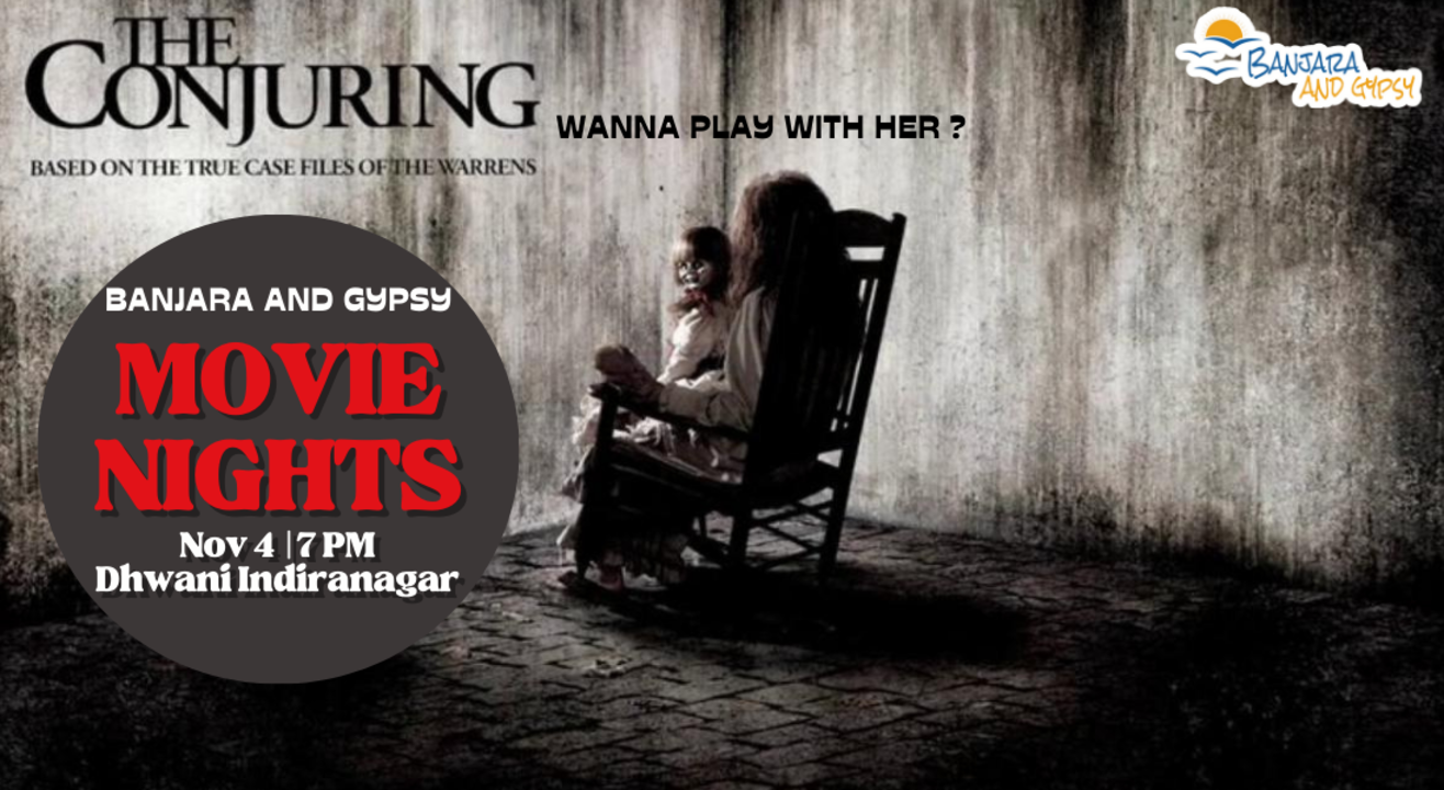 Halloween Movie night by Banjara Gypsy at Dhwani Indiranagar