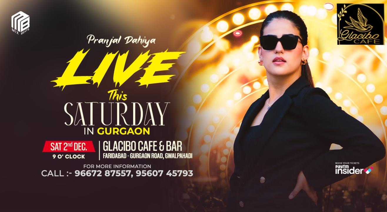 PRANJAL DAHIYA PERFORMING LIVE @ GLACIBO CAFE