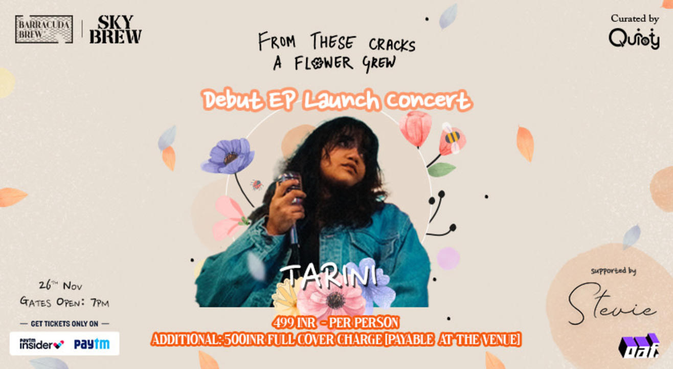From These Cracks A Flower Grew - Debut EP Launch Concert