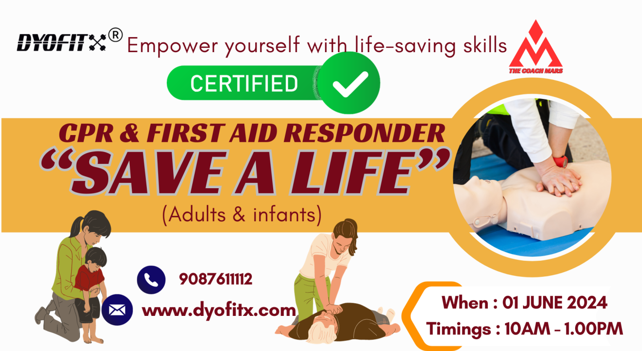 Get Certified "Life-Saving Skills: Master CPR and AED Techniques in our Hands-On Workshop!"