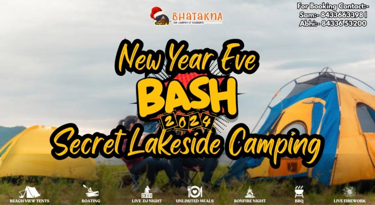 New Year Eve Secret Lakeside Camping | NY 2024