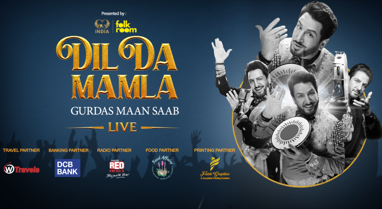 DIL DA MAMLA | Gurdas Maan | Live in Delhi