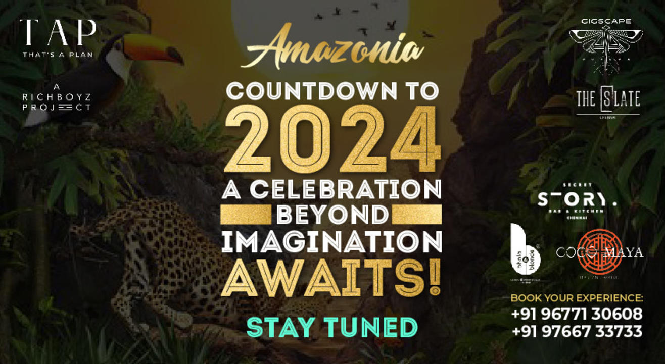 AMAZONIA COUNTDOWN TO 2024 @ SECRET STORY | NY 2024