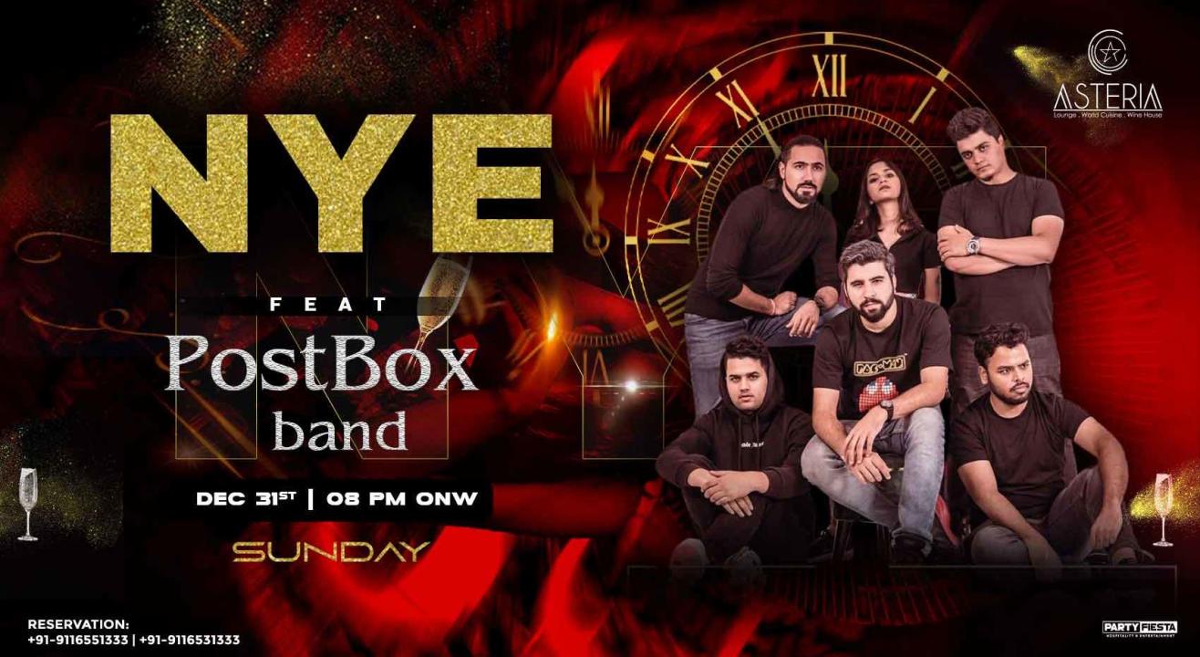 Asteria New Year Eve ft. PostBox Band | NY 2024