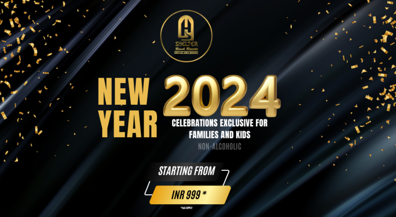 New Year Party -Shelter Beach Resort - ECR | NY 2024