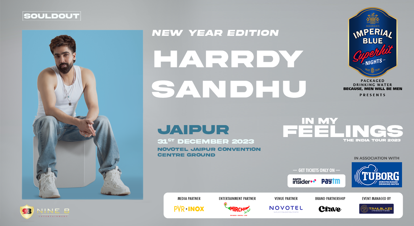 Harrdy Sandhu - In My Feelings India Tour | Jaipur | NY 2024