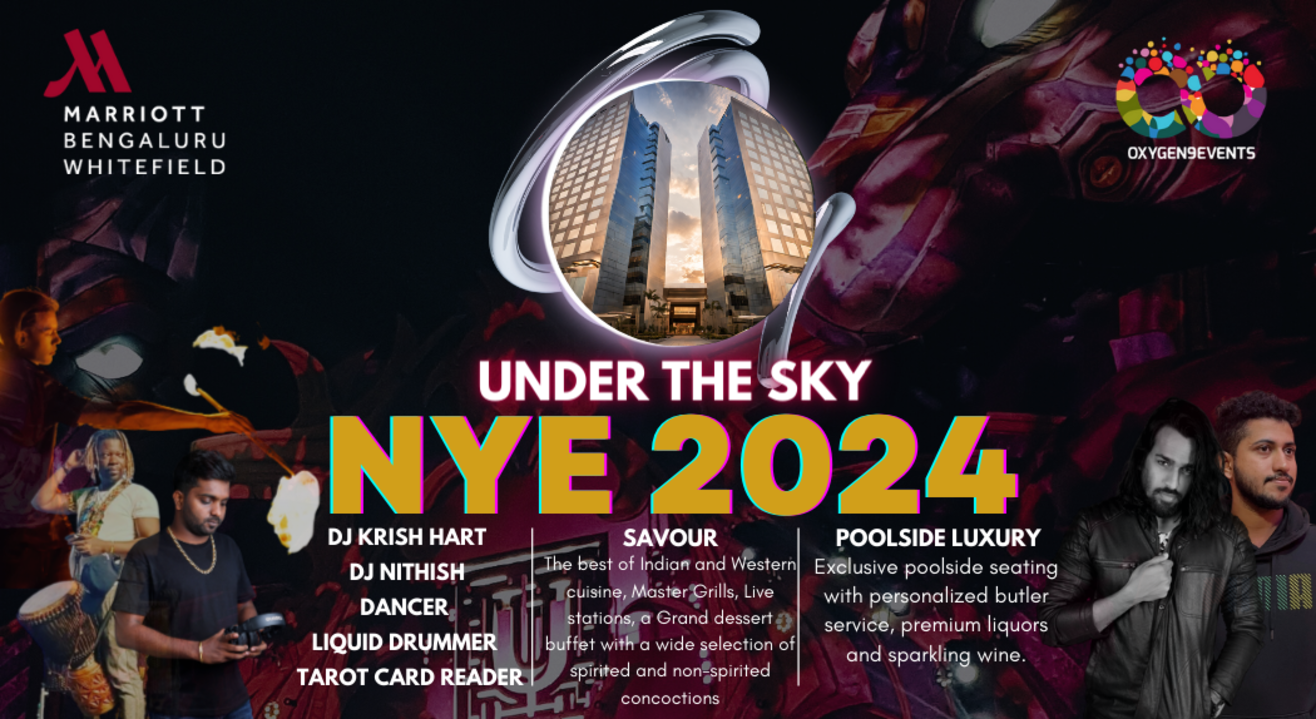 Marriott New Year Eve 2024 -Under The Sky  | NY 2024