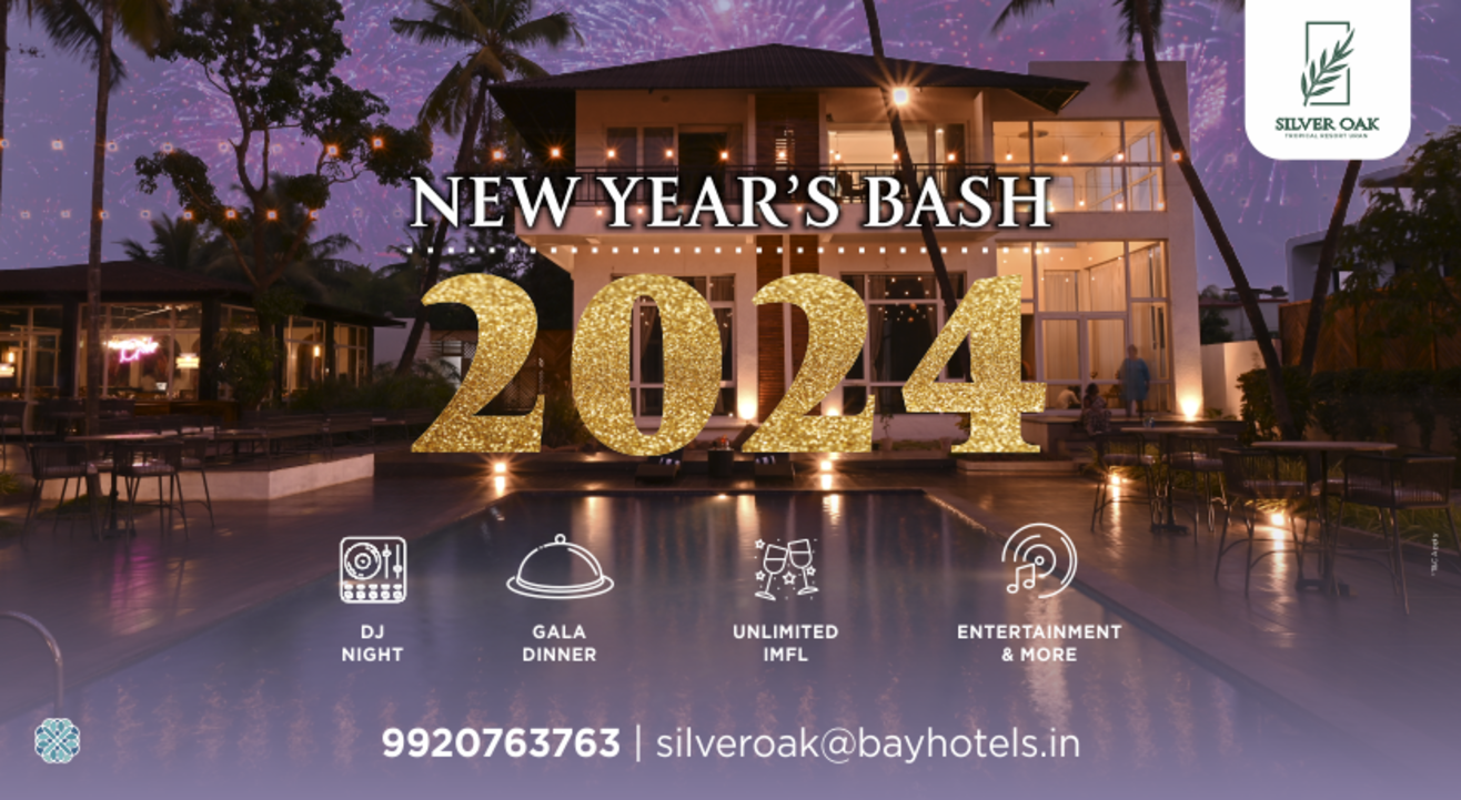 New Year Party near Navi Mumbai | Silver Oak Resort, Uran | Party Passes Avlb | NY 2024