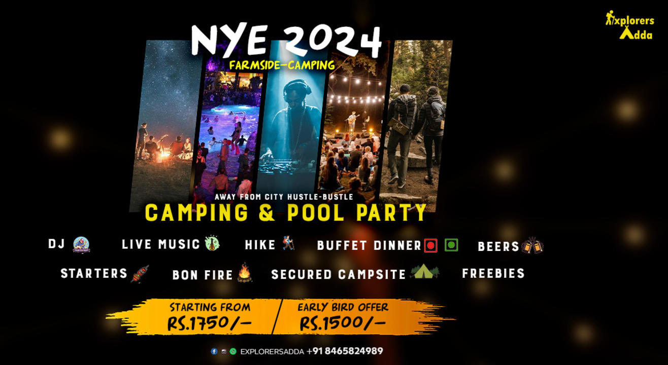 Camping & Pool Party | NY 2024