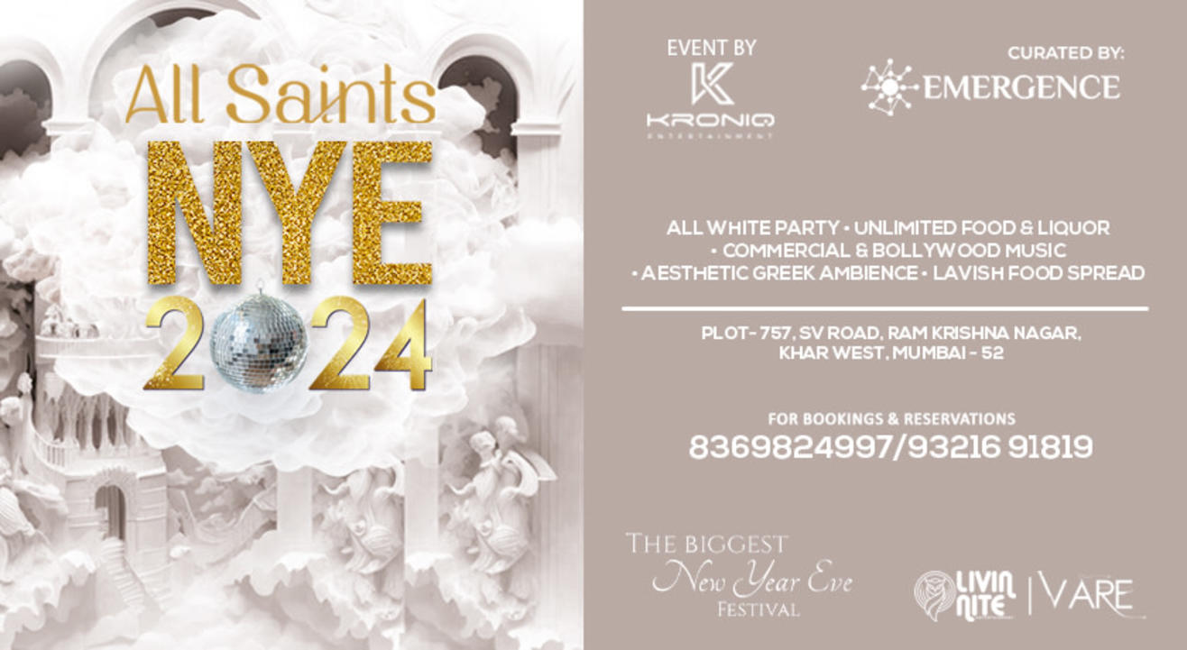 All Saints : All White All Night || NYE 2024 | NY 2024