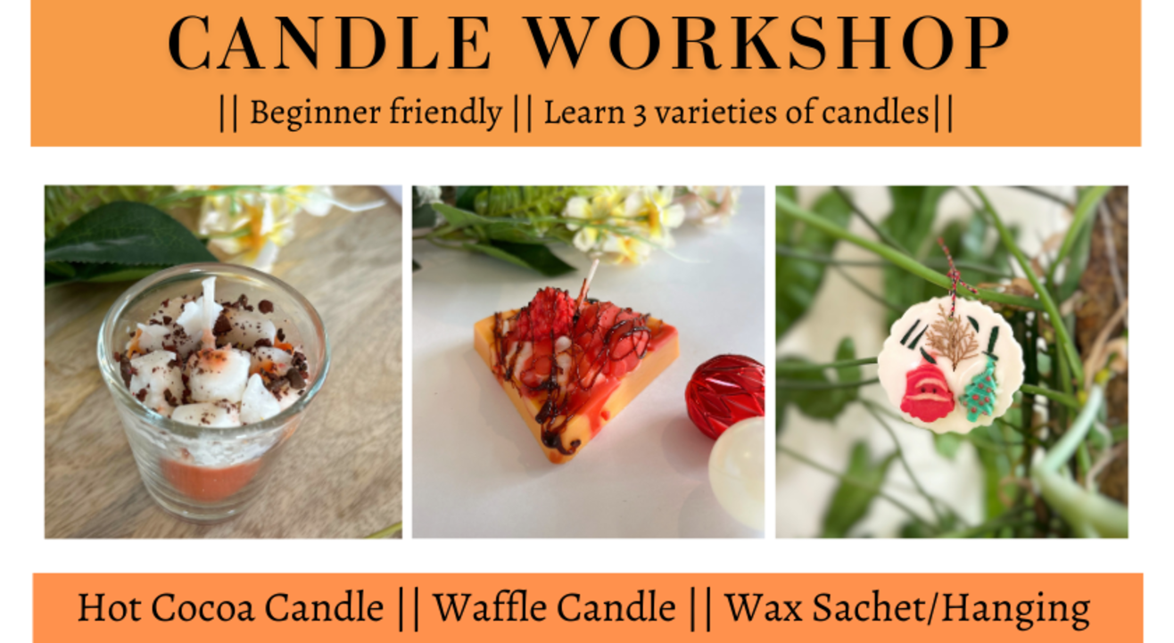 Color Your Candles Scented Candle Making Workshop