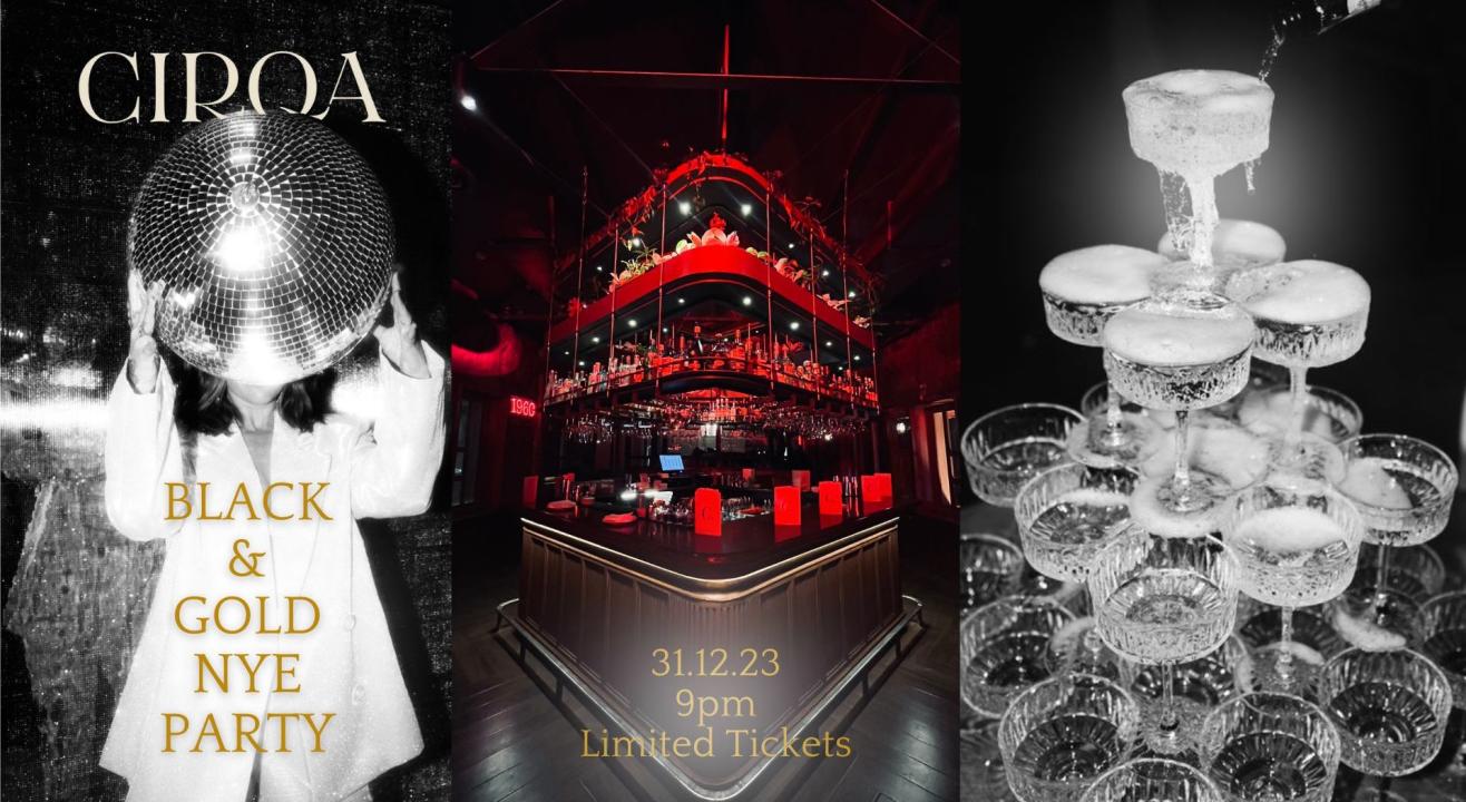 CIRQA Black & Gold NYE Party | NY 2024