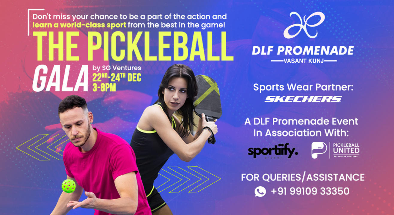 The Pickleball Gala at DLF Promenade