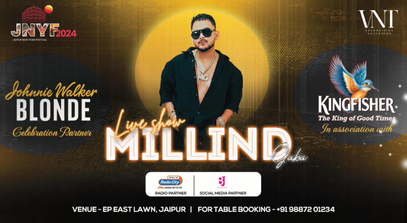 Millind Gaba Live in Jaipur | NY 2024