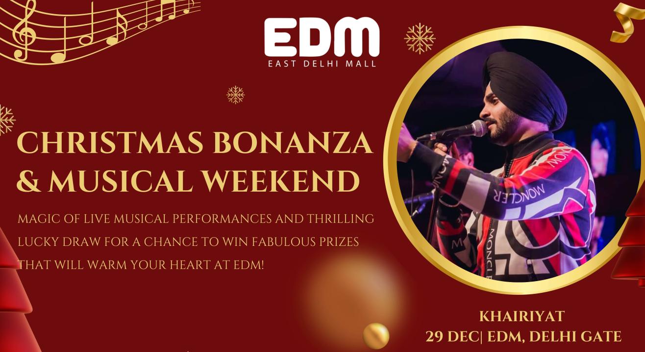 CHRISTMAS BONANZA &  MUSICAL WINTER WEEKEND