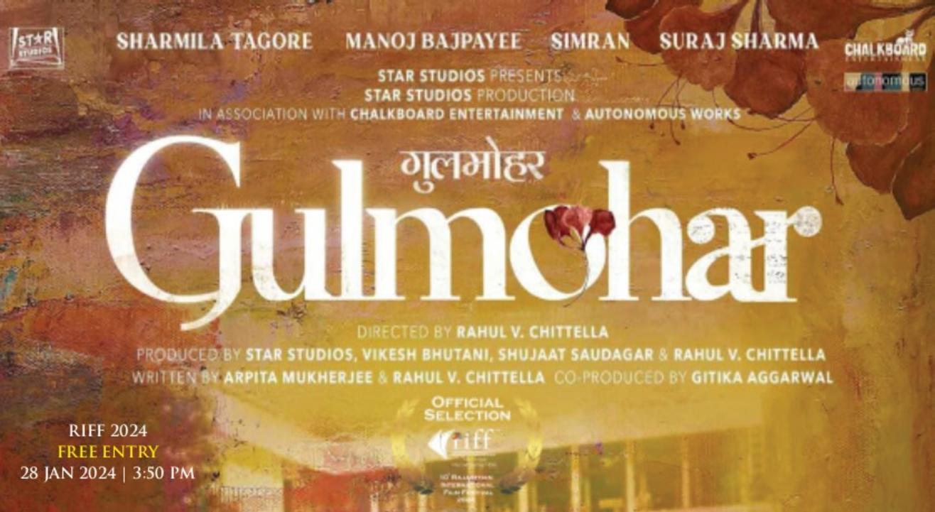 Gulmohar | Hindi Feature Film | Hindi  @ RIFF 2024