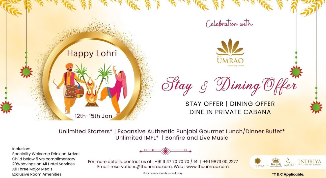 Lohri Celebration 2024 @ The Umrao