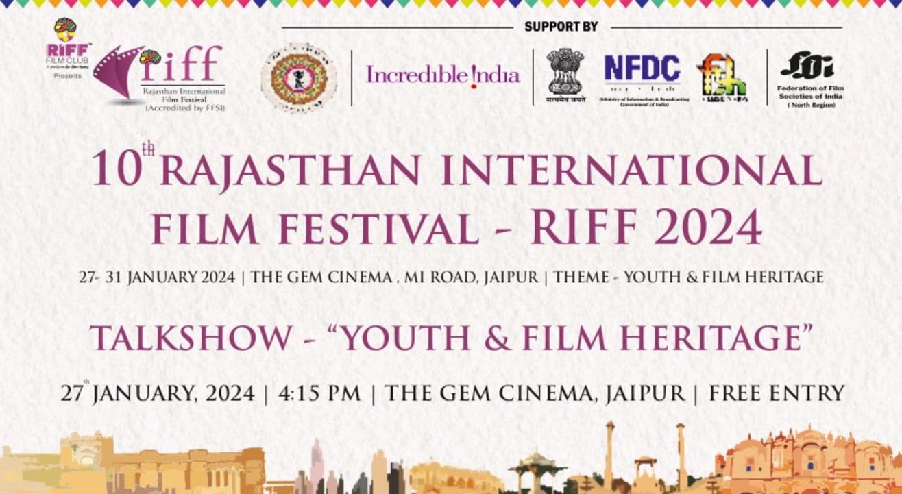  OPEN FORUM ( TALK SHOW ) Topic - Theme : Youth & Film Heritage  @ RIFF 2024