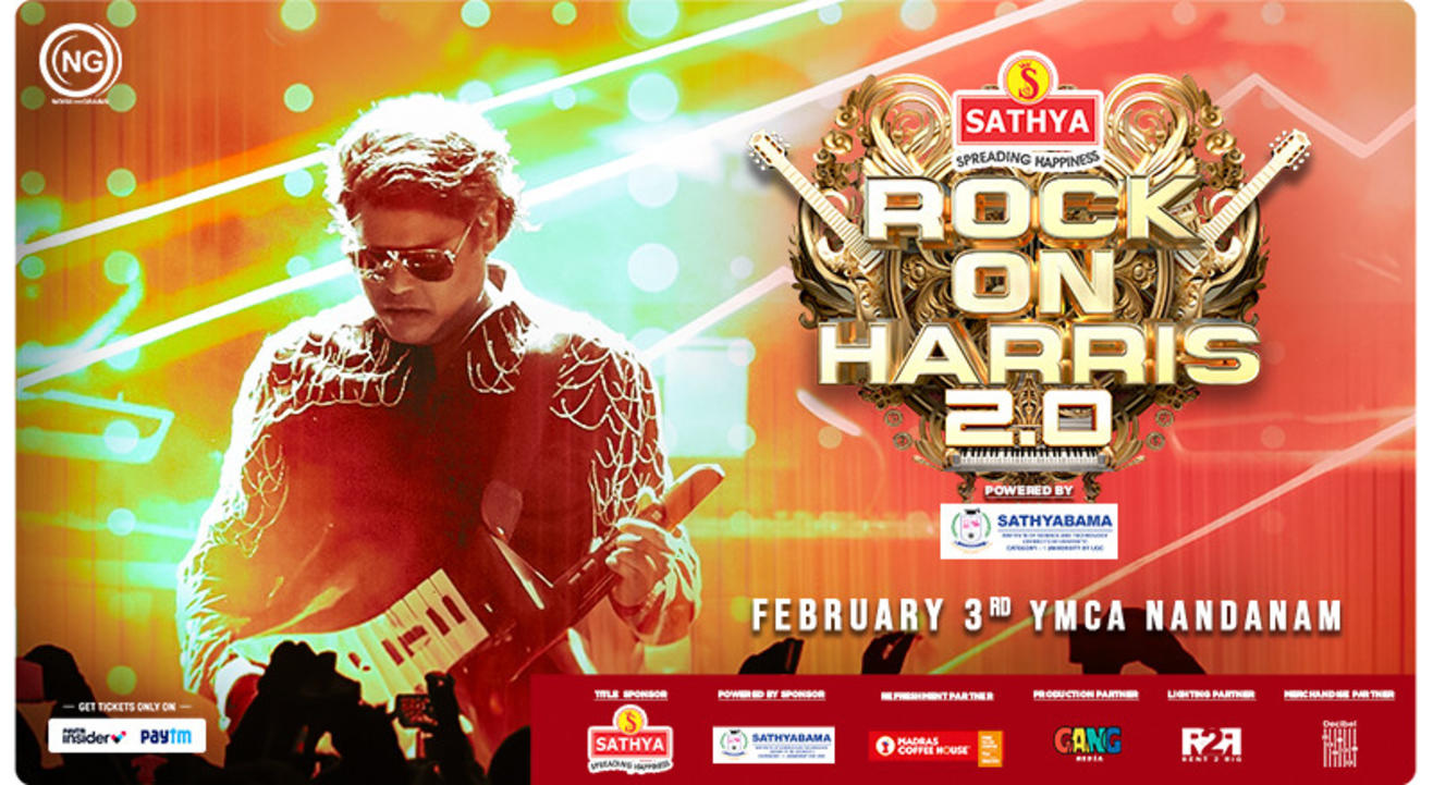 Rock On Harris Live In Concert 2.0 | Chennai