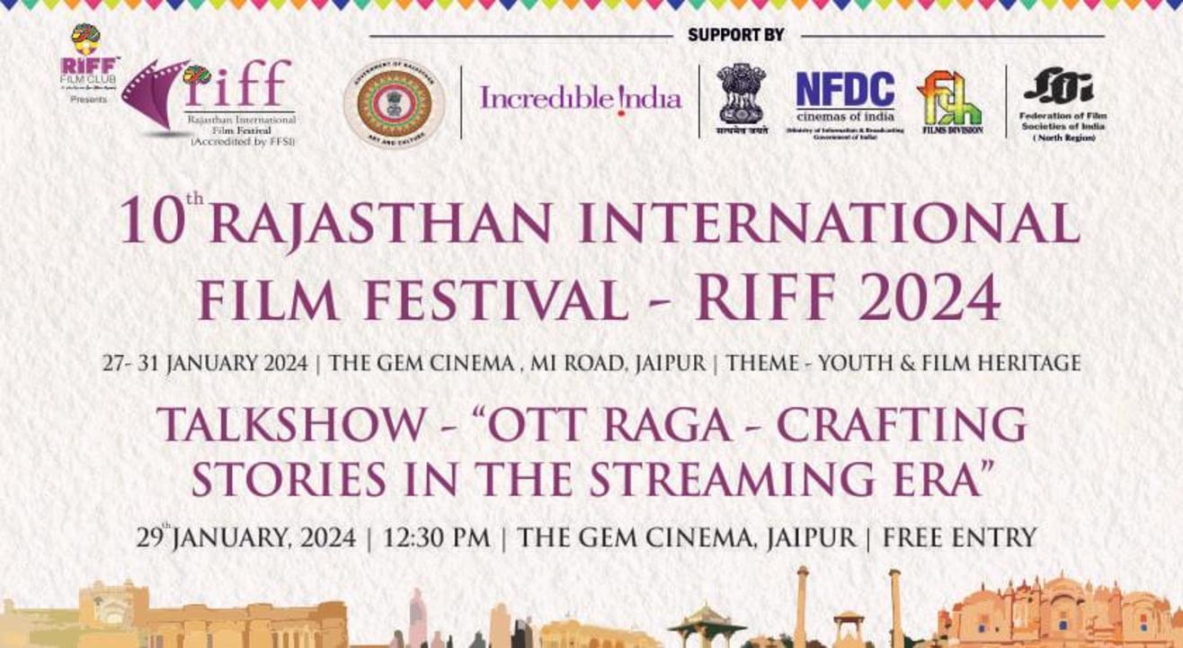 OPEN FORUM ( TALKSHOW ) Topic - OTT RAGA - CRAFTING  STORIES IN THE STREAMING ERA  @ RIFF 2024