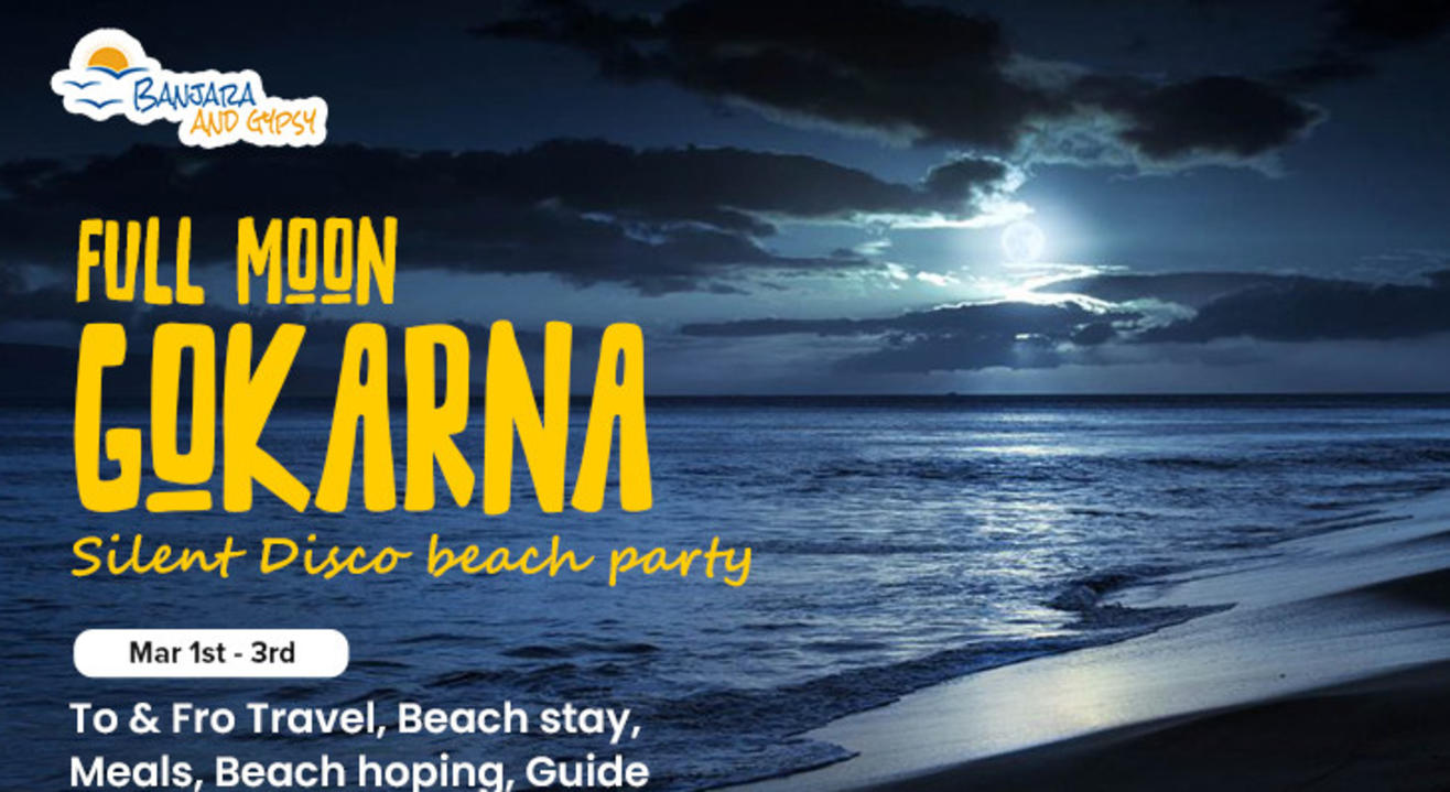 Gokarna Beach Trip and Silent Disco Party