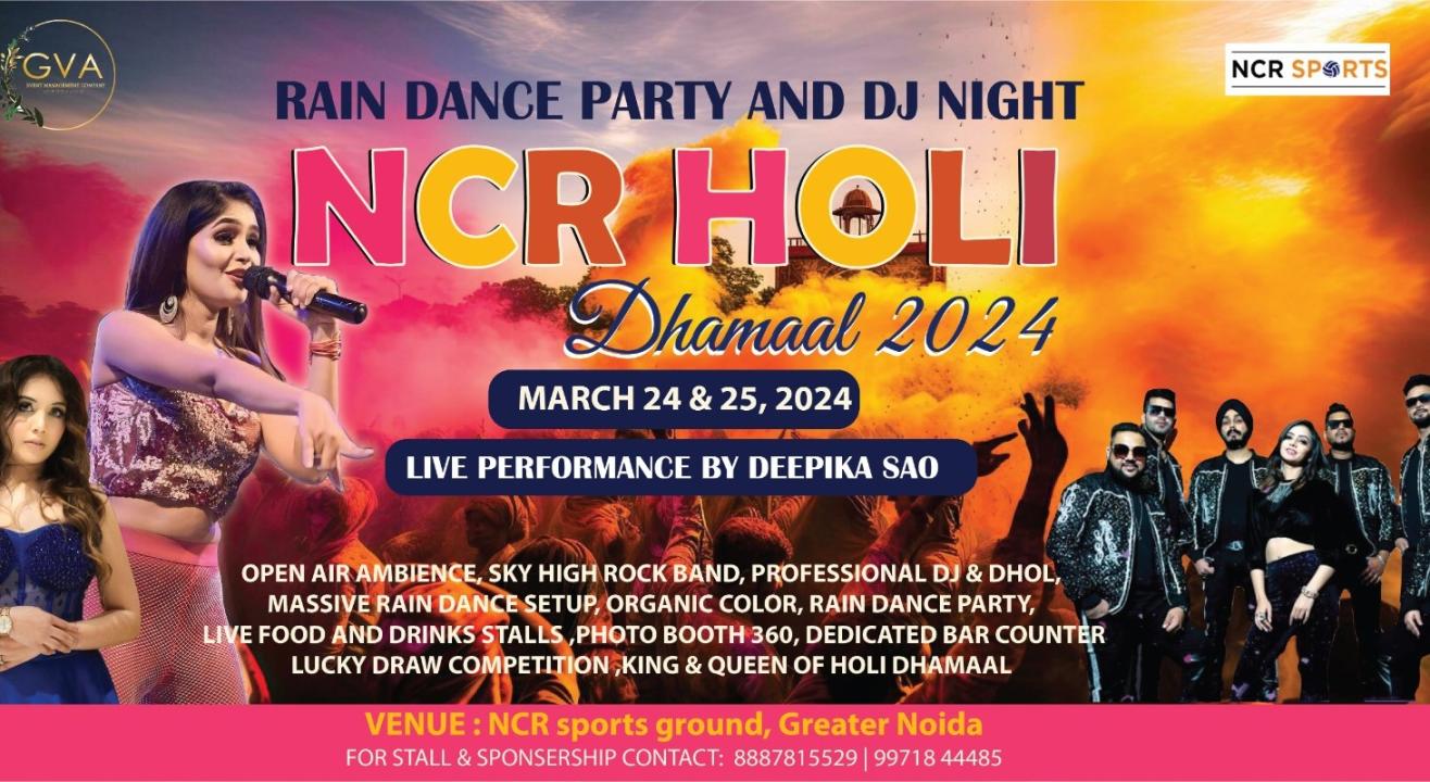 BIGGEST NCR HOLI DHAMAAL 2024 | HOLI 2024