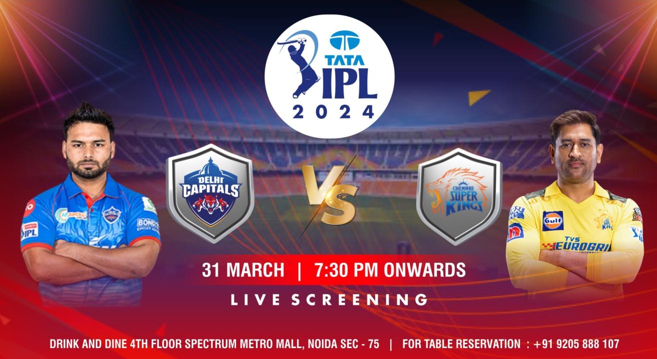 CSK vs DC IPL 2024 Chennai Super Kings vs Delhi Capitals