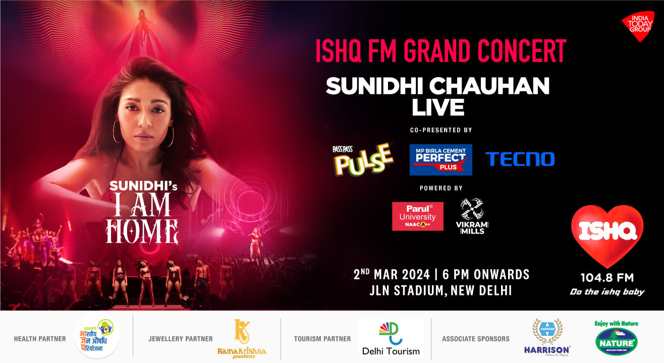 Sunidhi Chauhan Live | Delhi