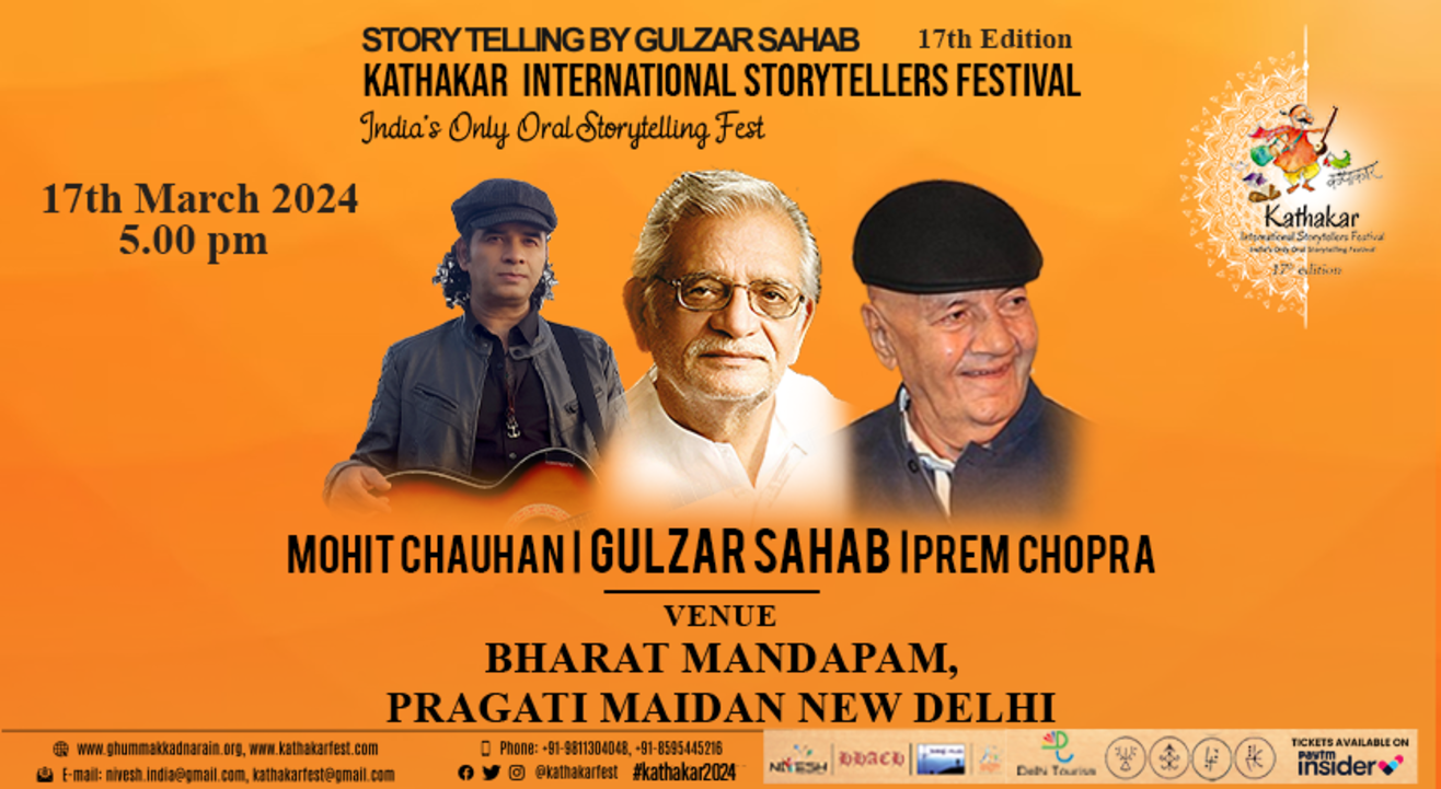 Bazm-e-Gulzar with Gulzar Sahab: Kathakar International Storytellers Festival