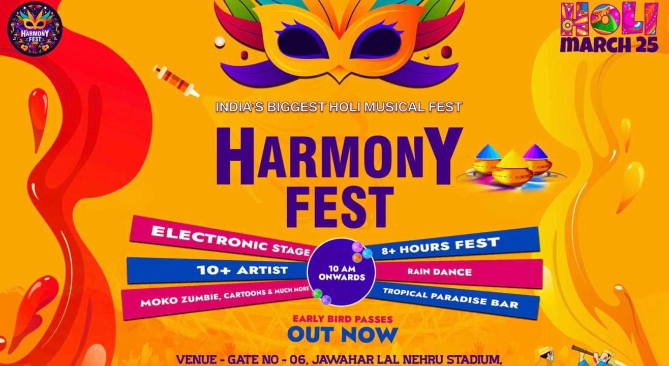 Harmony Fest: Celebrating Colors and Beats! | HOLI 2024