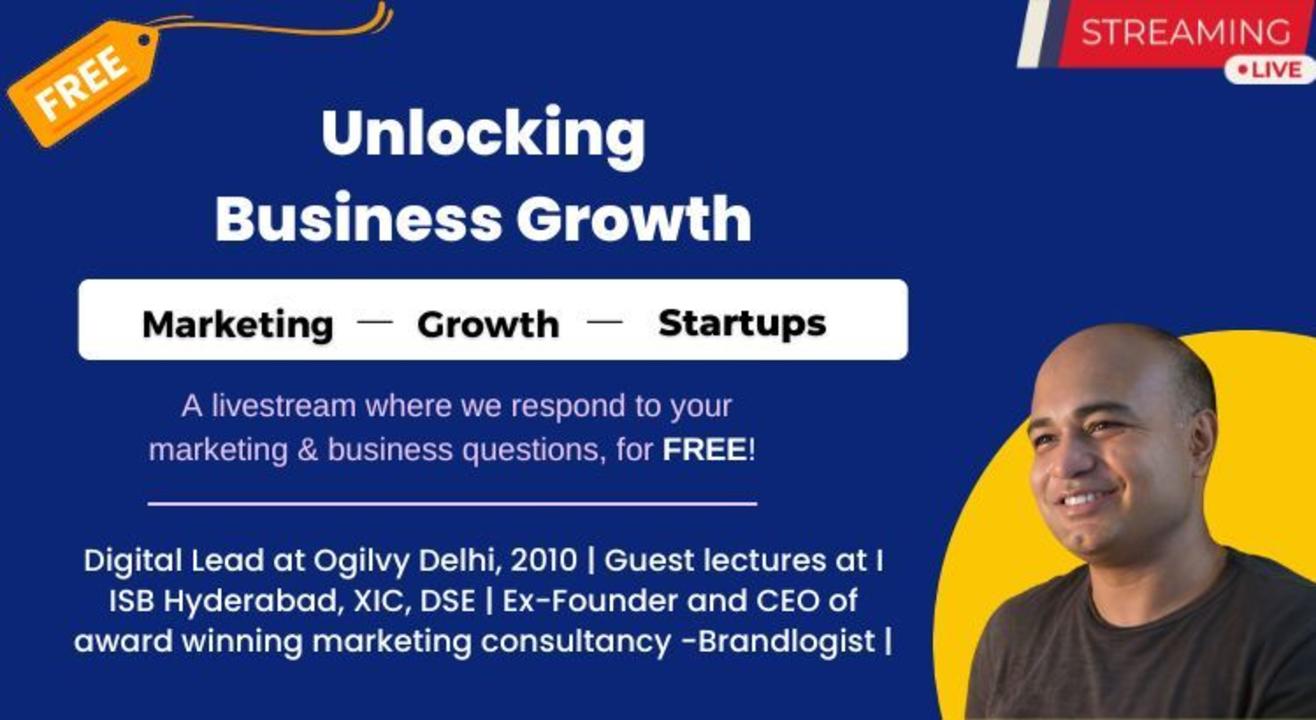 Unlocking Business Growth🧠: Free Marketing Consultation from CEO Brandlogist & Founder of Cupidly (No UPSELLS🚫💲)