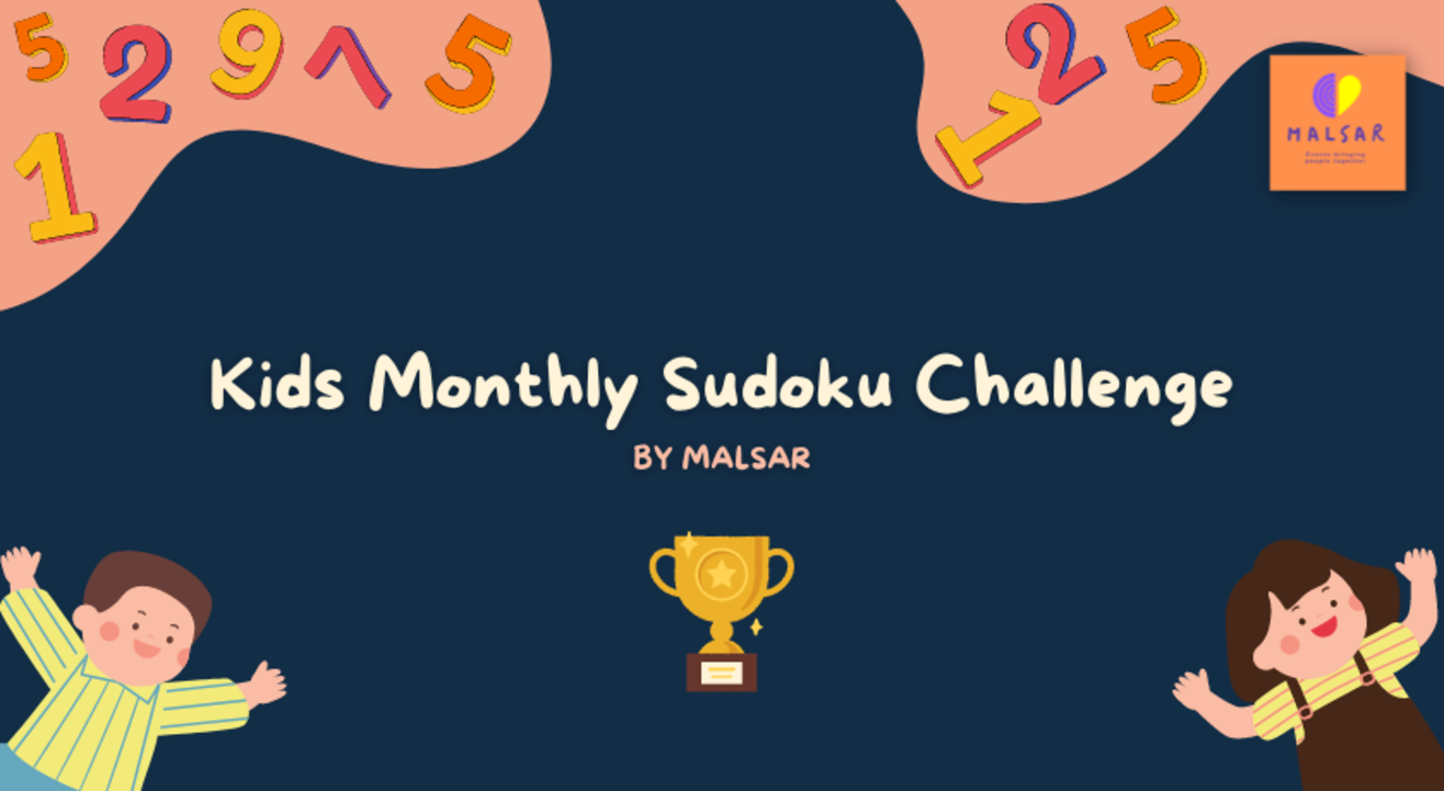 Kids Monthly Sudoku Challenge (KMSC)