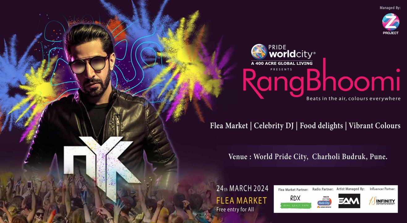 Rangbhoomi...DJ HOLI MUSIC FESTIVAL | HOLI 2024