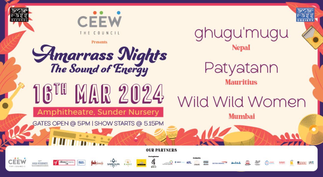 CEEW presents Amarrass Nights, The Sound of Energy