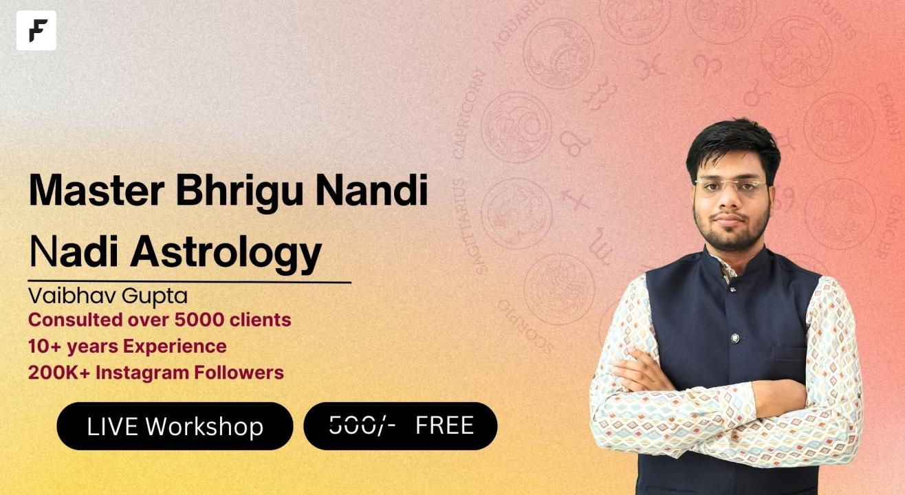 Bhrigu Nandi Nadi Astrology with Vaibhav