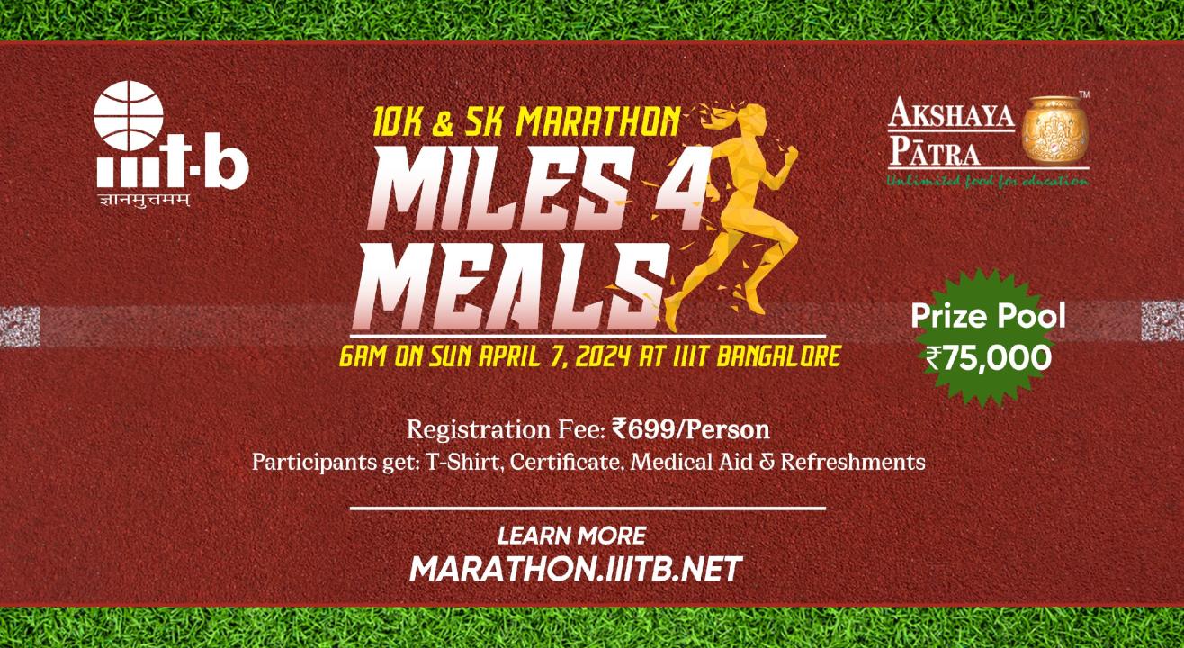 IIIT-B Miles4Meals