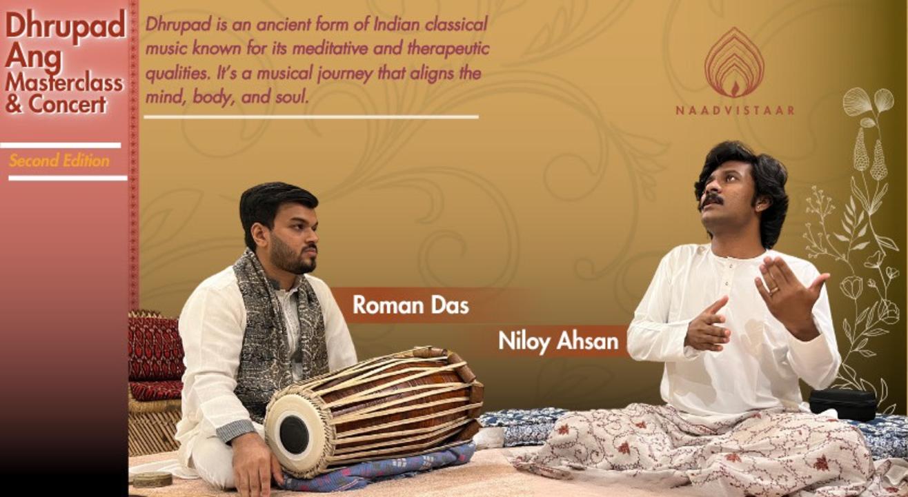 Dhrupad Ang - Masterclass & Live Music Concert  | HOLI 2024