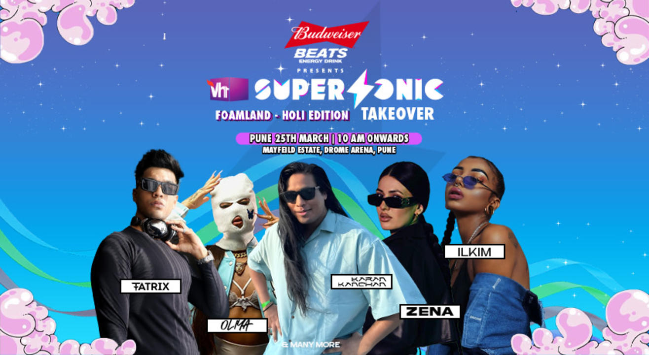 Vh1 Supersonic Foamland Fest | HOLI 2024