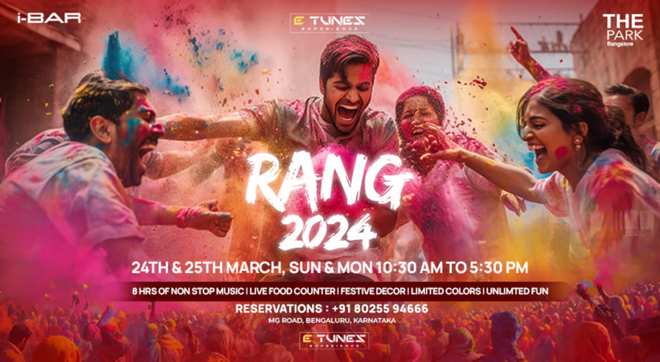 Rang 2024 - Biggest Holi carnival | HOLI 2024  | HOLI 2024