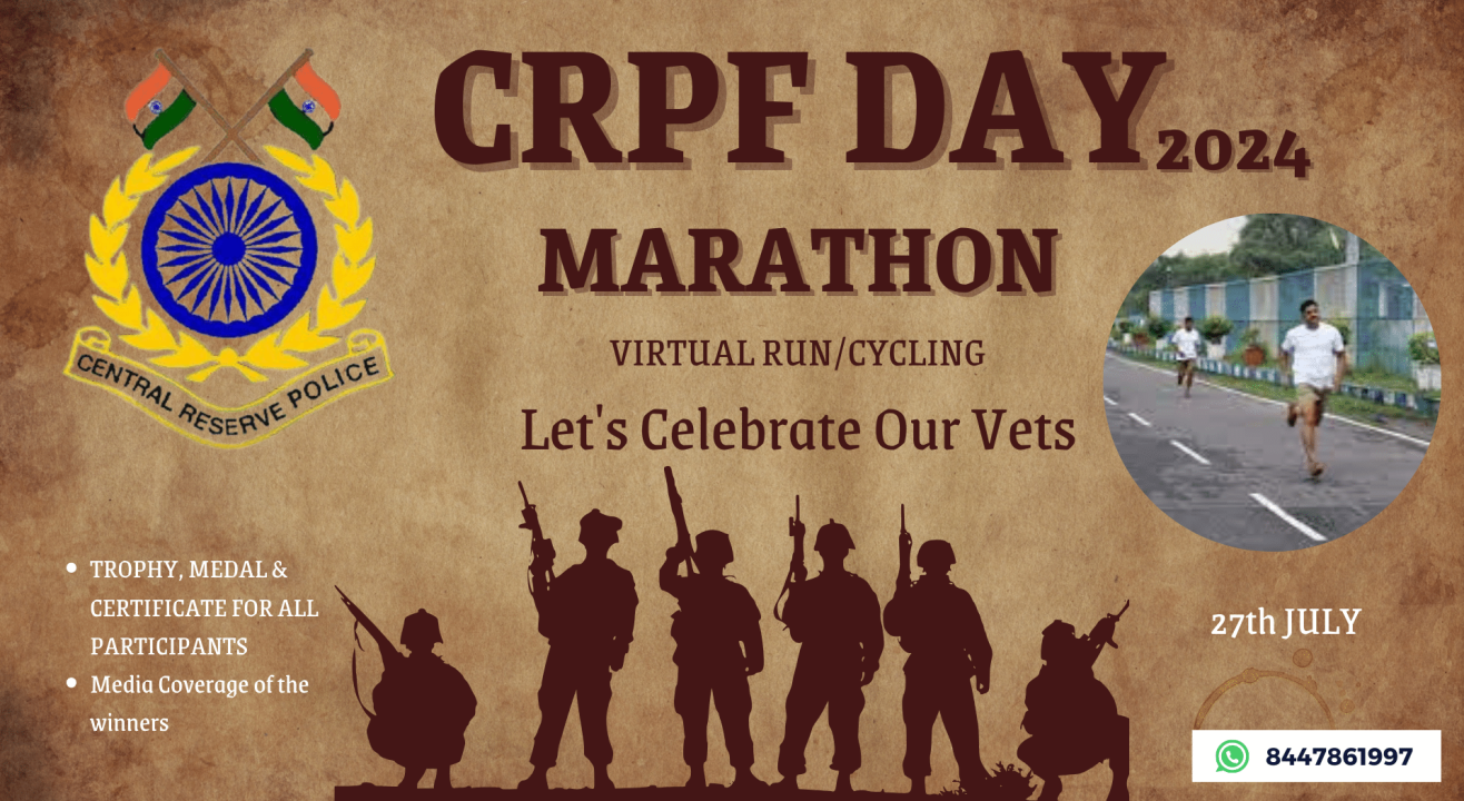 Run for Soldiers - CRPF Day Virtual Marathon