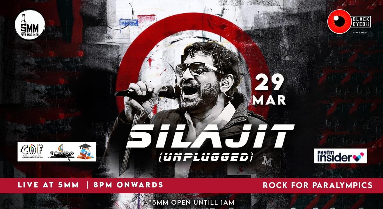 "Rock for Paralympics" | Ft. Silajit Live  @ Five Mad Men, Kolkata