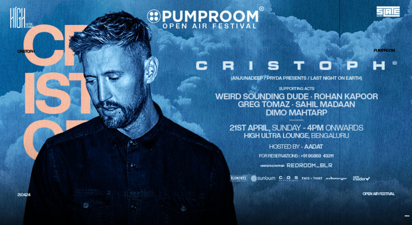 PUMPROOM OPEN AIR Feat CRISTOPH | HIGH ULTRA LOUNGE