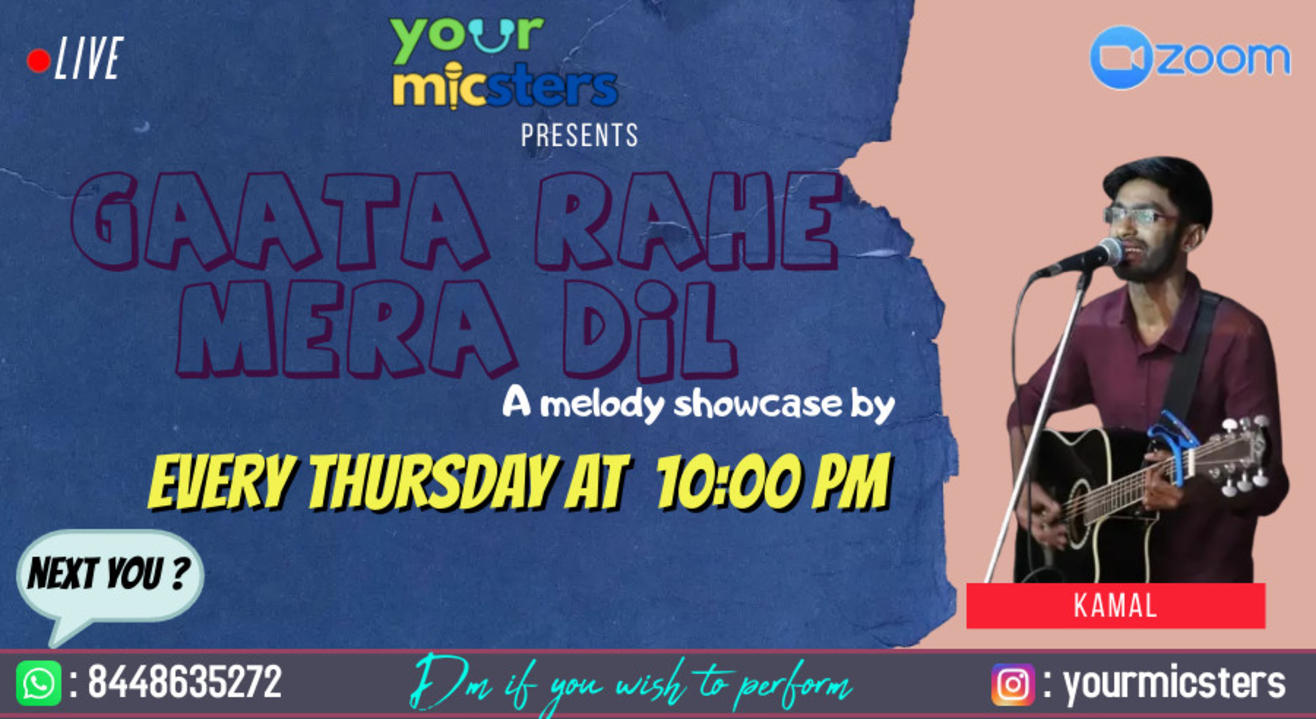 Gaata Rahe Mera Dil  by KAMAL 2 - YourMicsters