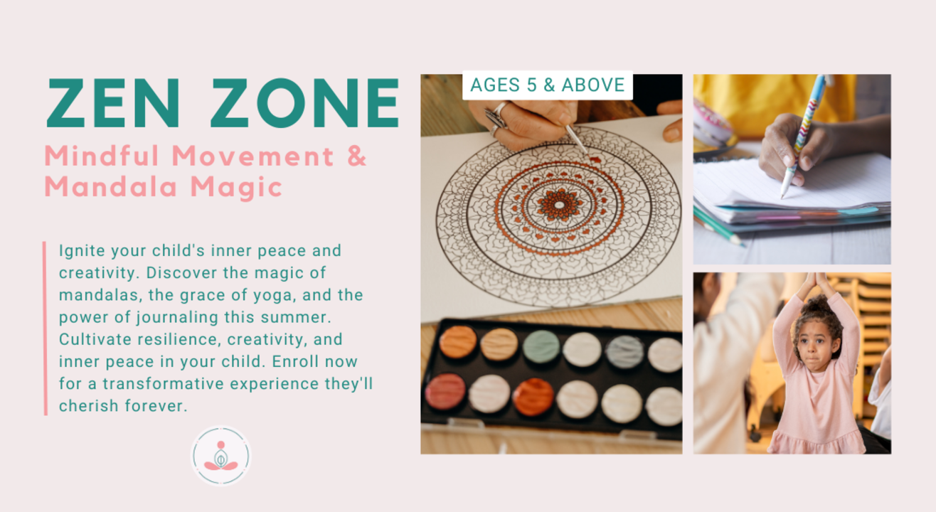 Zen Zone: Mindfulness & Mandala Magic(For Kids)