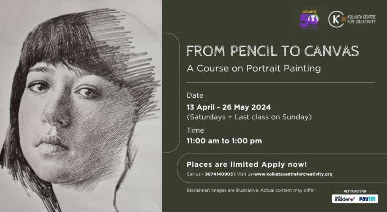 Portrait Painting Course (Only on Saturdays)