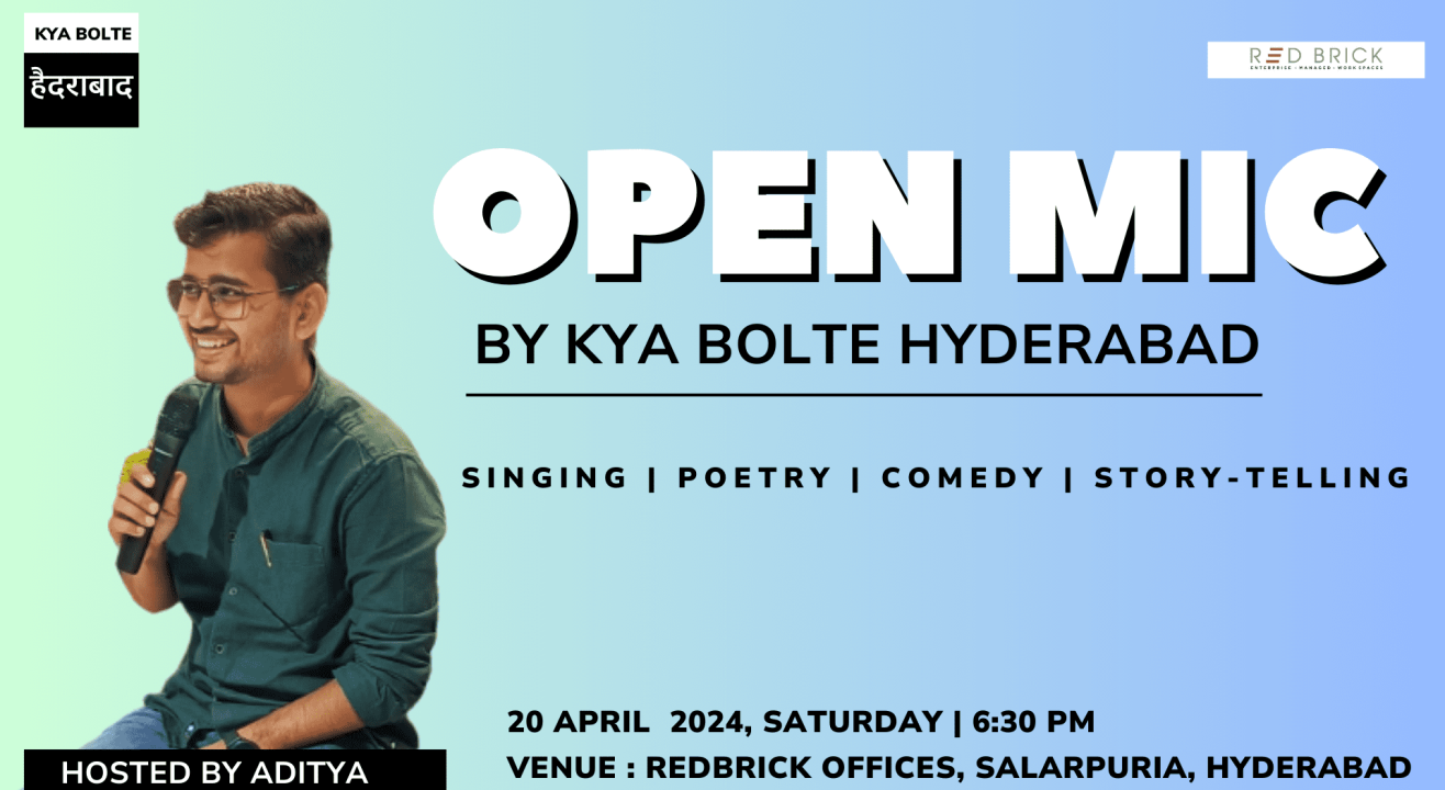 Open Mic By Kya Bolte Hyderabd