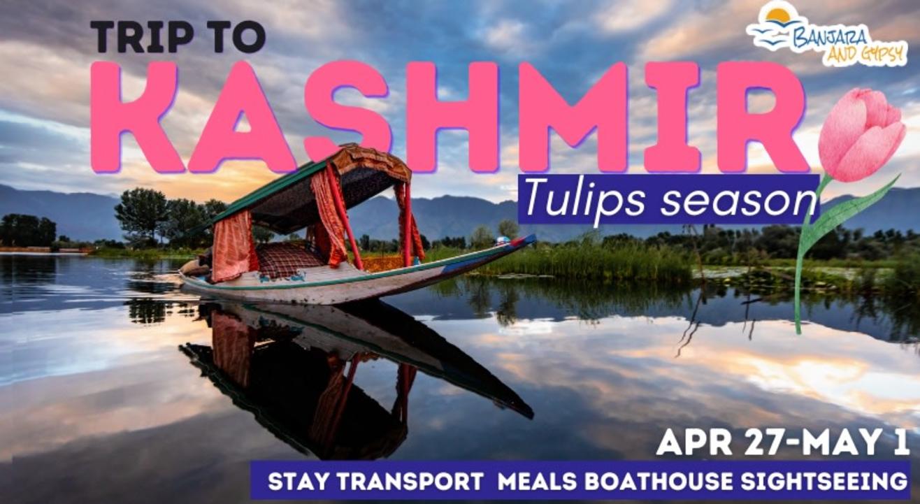 Kashmir – Tulips Season Apr 27 – May 1