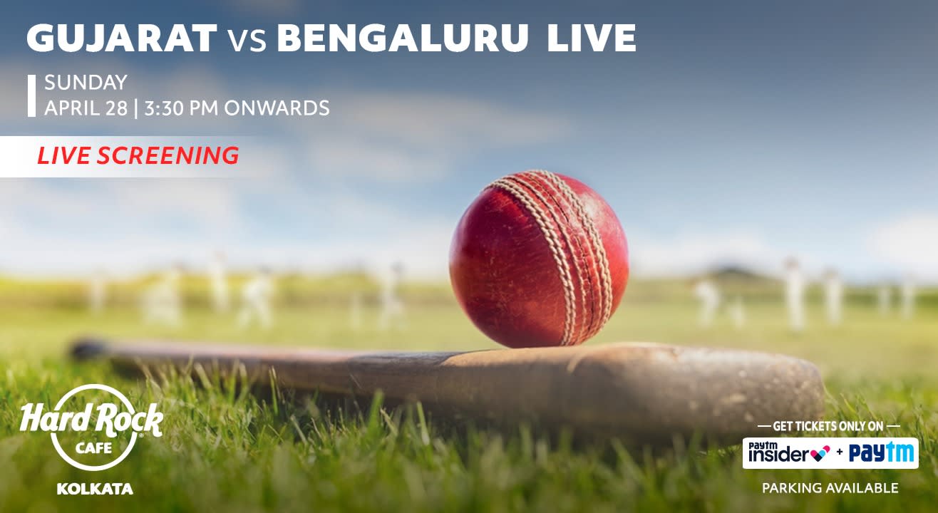 GT v/s RCB Live | IPL Screening | HRC Kolkata