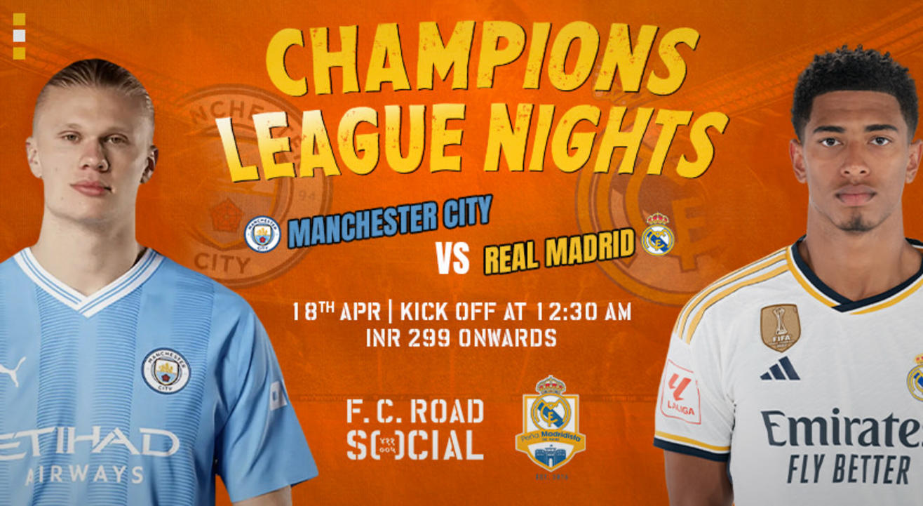 Champions League Night | Manchester Vs Real Madrid | FC Road Social | Screening