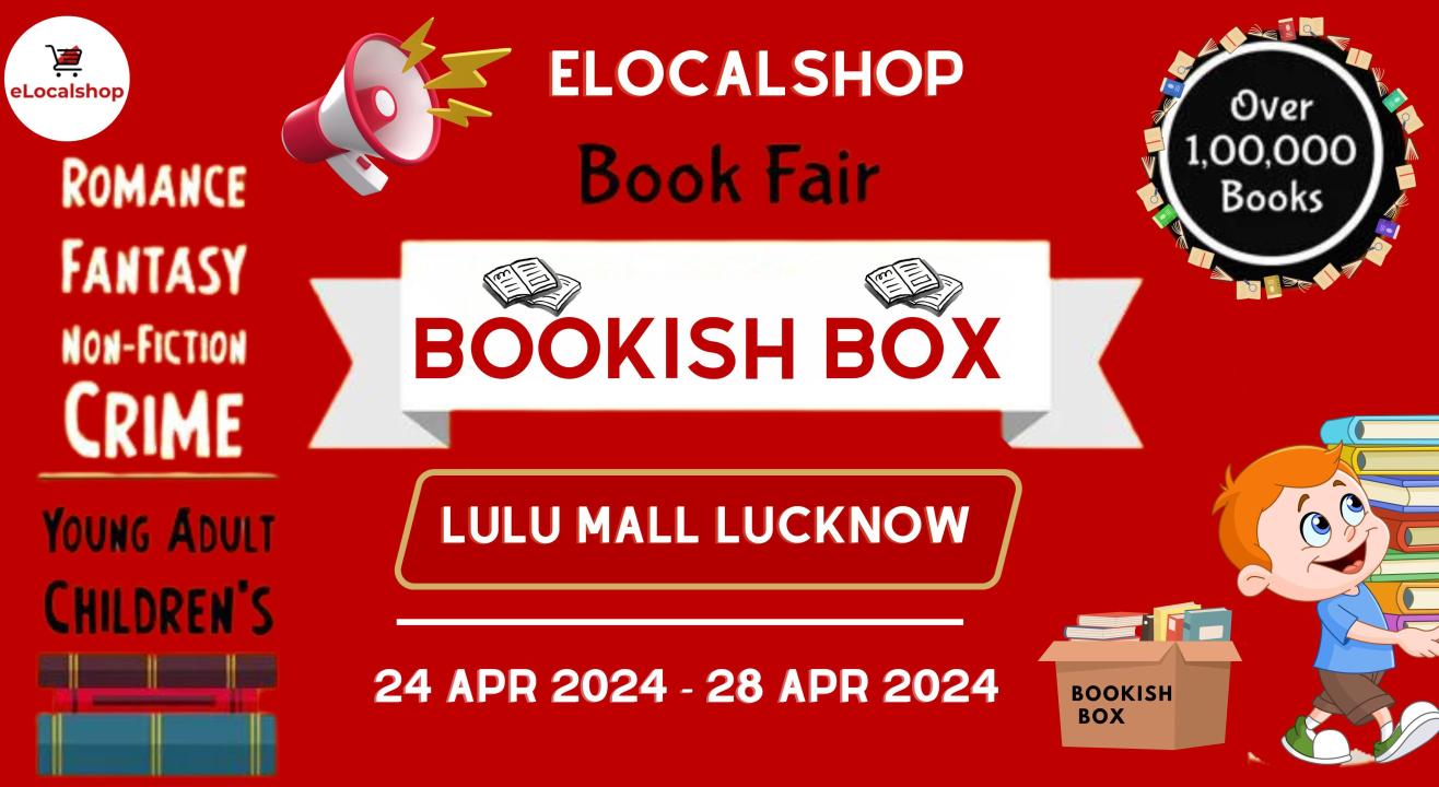 Lucknow Book Fair Bookish Box - eLocalshop Book Fair |